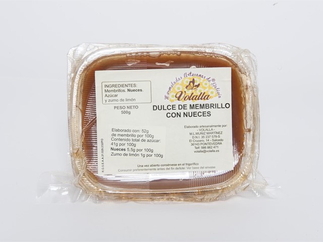 Dulce de Membrillo con Nueces