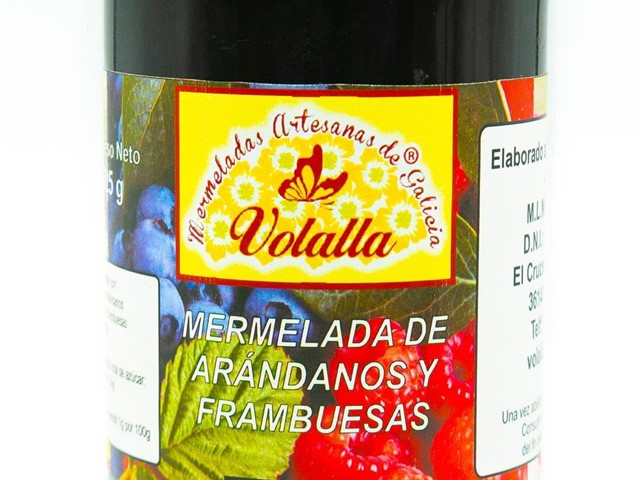 Mermelada de Arándanos y Frambuesas