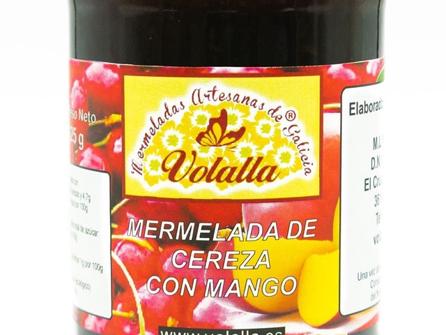 Mermelada de Cereza con Mango